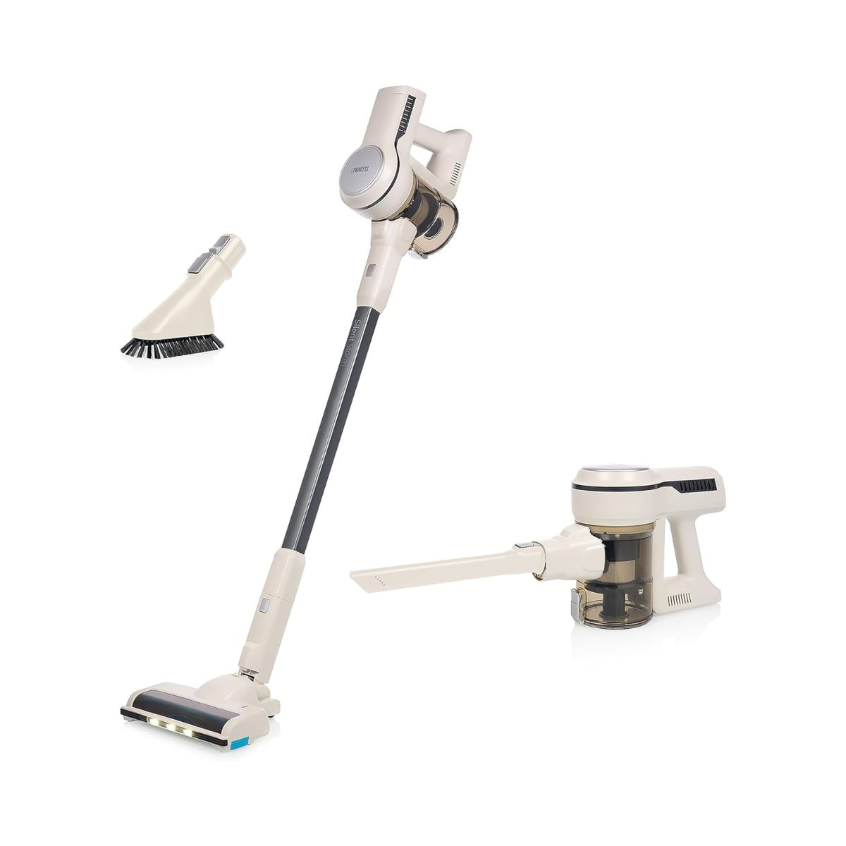 Aspirador-escoba-Princess-339380-140W-2-en-1-recargable-blanco-fondo-blanco
