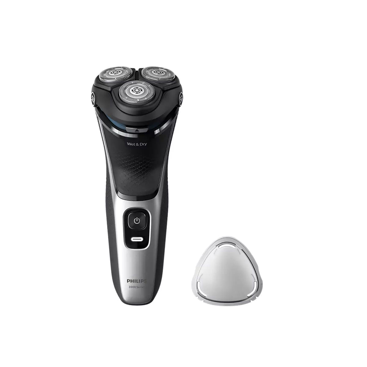 Afeitadora-Philips-S3143-00-recargable-3-cabezales-negro-accesorios
