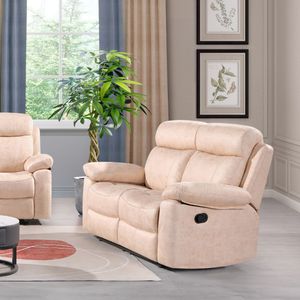 Sofá relax Memphis Deluxe 2 plazas apertura manual 102x164x96 cm