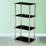 Estanteria-Bristol-4-estantes-vidrio-templado-negro-122x60x40-cm-animada
