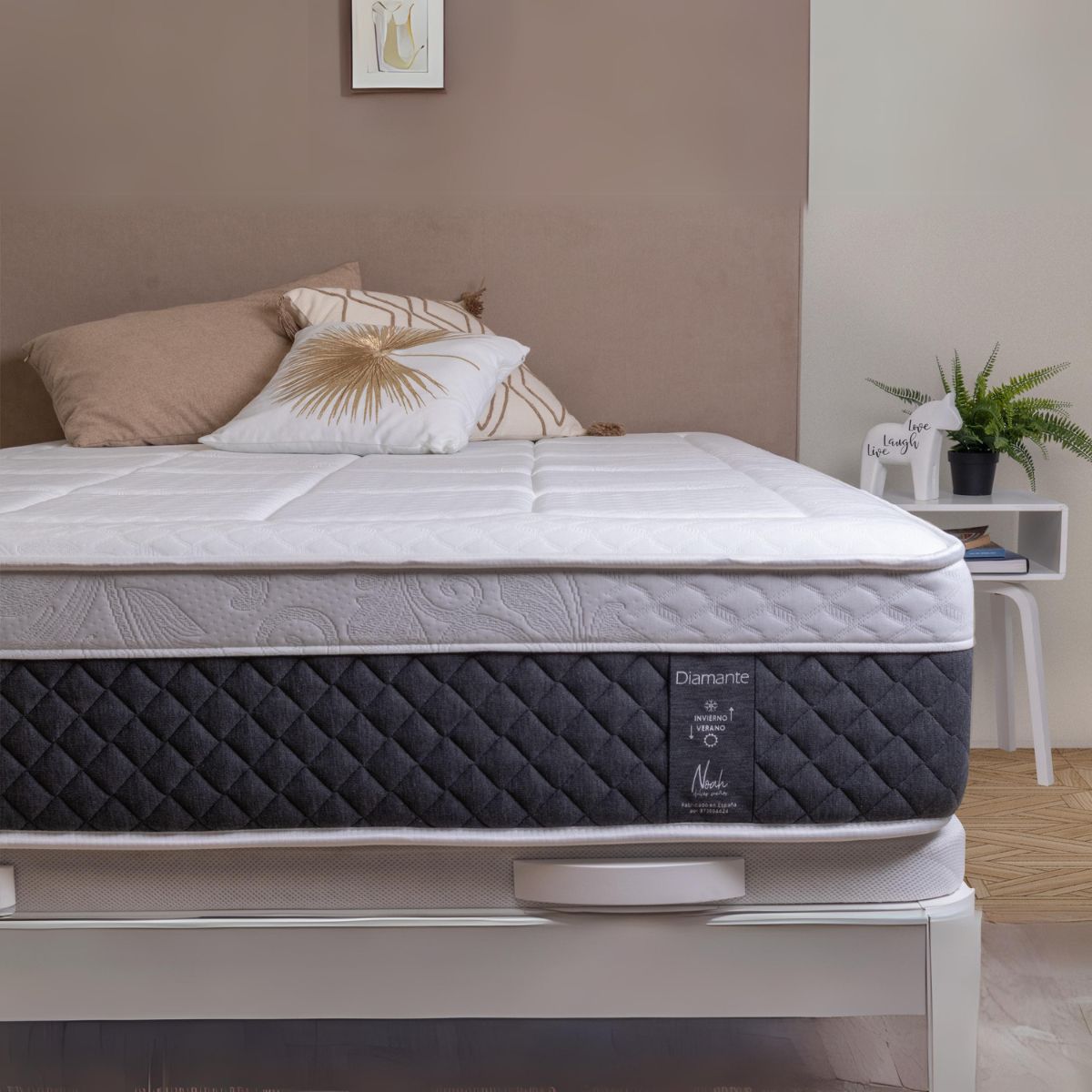 Colchon-Noah-Diamante-Deluxe-105x190-cama