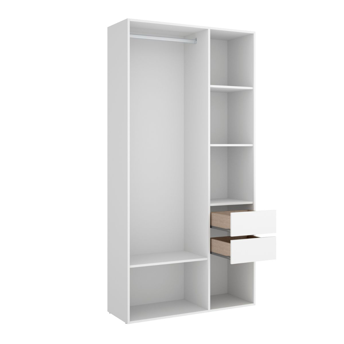 Armario-vestidor-Suit-reversible-2-cajones-blanco-natural-205x98x45-cm-fondo-blanco