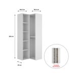 Armario-vestidor-Suit-rinconero-reversible-2-barras---4-estantes-blanco-205x845x845-cm-medidas