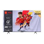 Televisor Smart TV TCL 65C655 4K UHD 65’’ QLED Google TV F negro 2