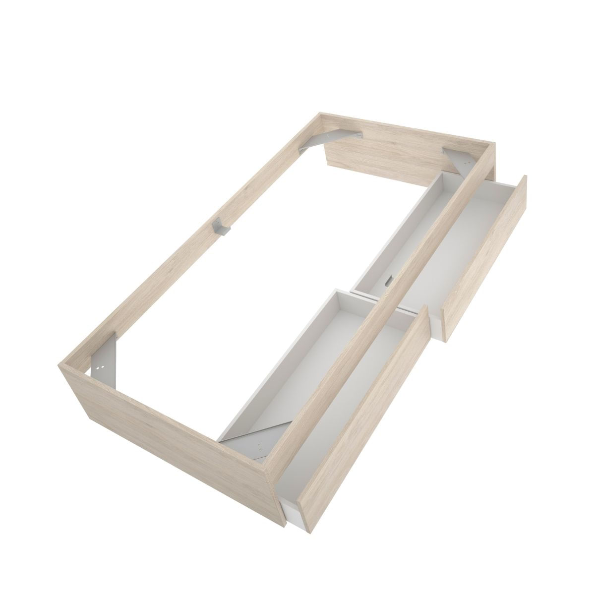 Aro-de-cama-Lago-con-2-cajones-natural-40x96x195-cm-lateral