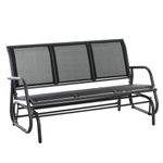 Banco-balancin-Calm-Outsunny-3-plazas-negro-85x147x75-cm