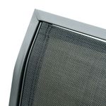 Banco balancín Calm Outsunny 3 plazas negro 85x147x75 cm