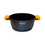 Cazuela-alta-induccion-Wecook-Ecochef-aluminio-fundido-negro-Ø28-cm-sin-tapa