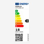 Ventilador de techo Belat 7022WR Universal Blue 55W diseño de tulipa natural Ø60 cm eficiencia-energetica