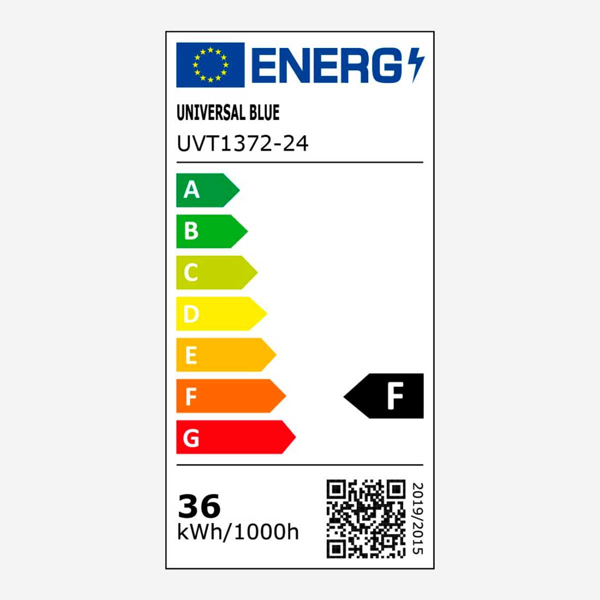 Ventilador de techo Kona 7050W Universal Blue 25W control WiFi blanco Ø49 cm eficiencia-energetica