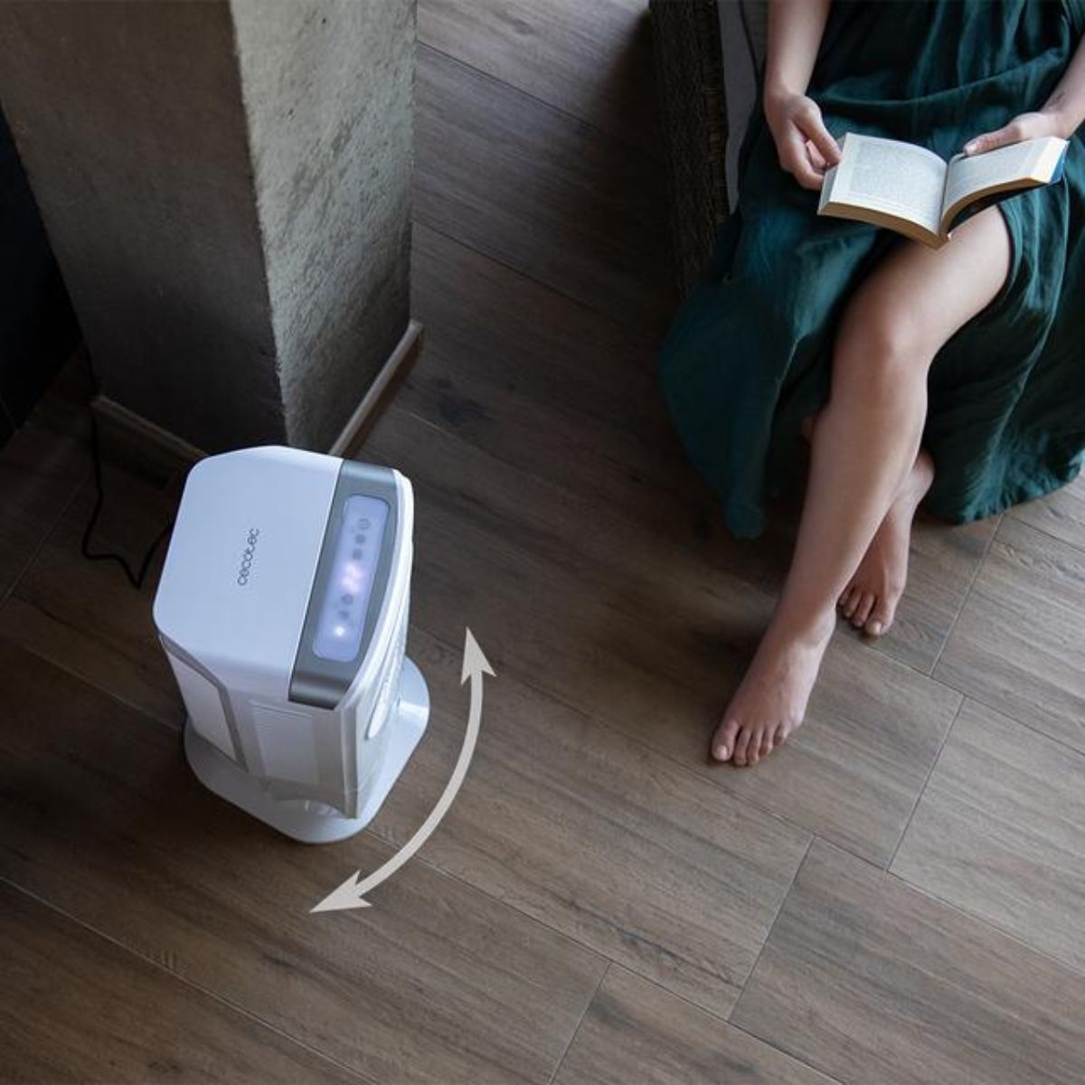 Climatizador-evaporativo-Cecotec-EnergySilence-3500-Cool-Compact-Smart-65W-35L-blanco--detalle