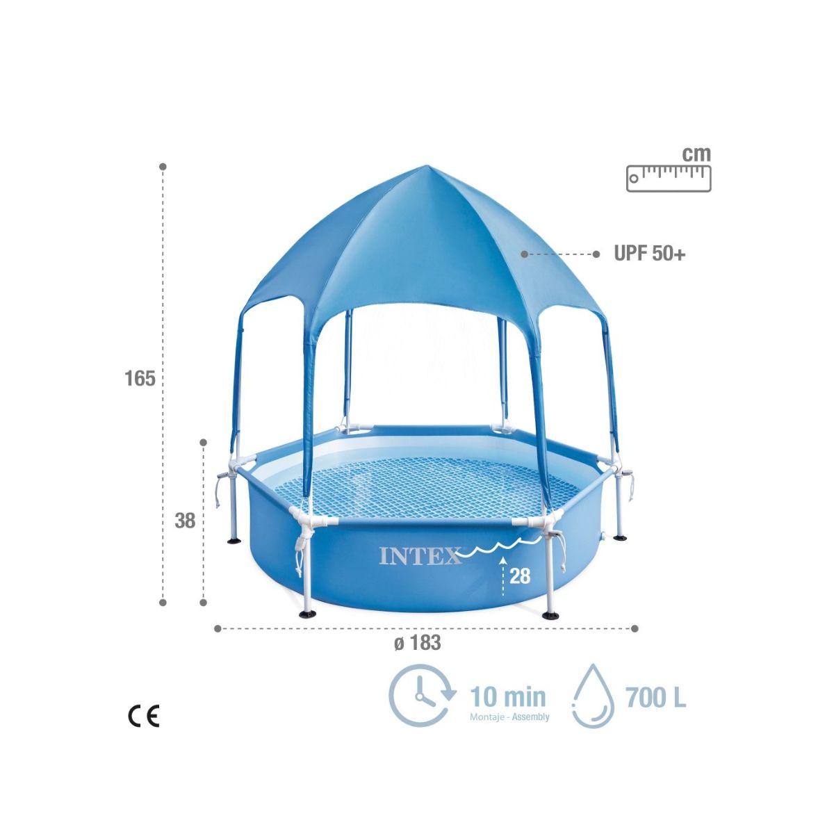 Piscina-desmontable-Intex-Canopy-Metal-Frame-con-toldo-700L-azul-Ø183x38-cm-medidas
