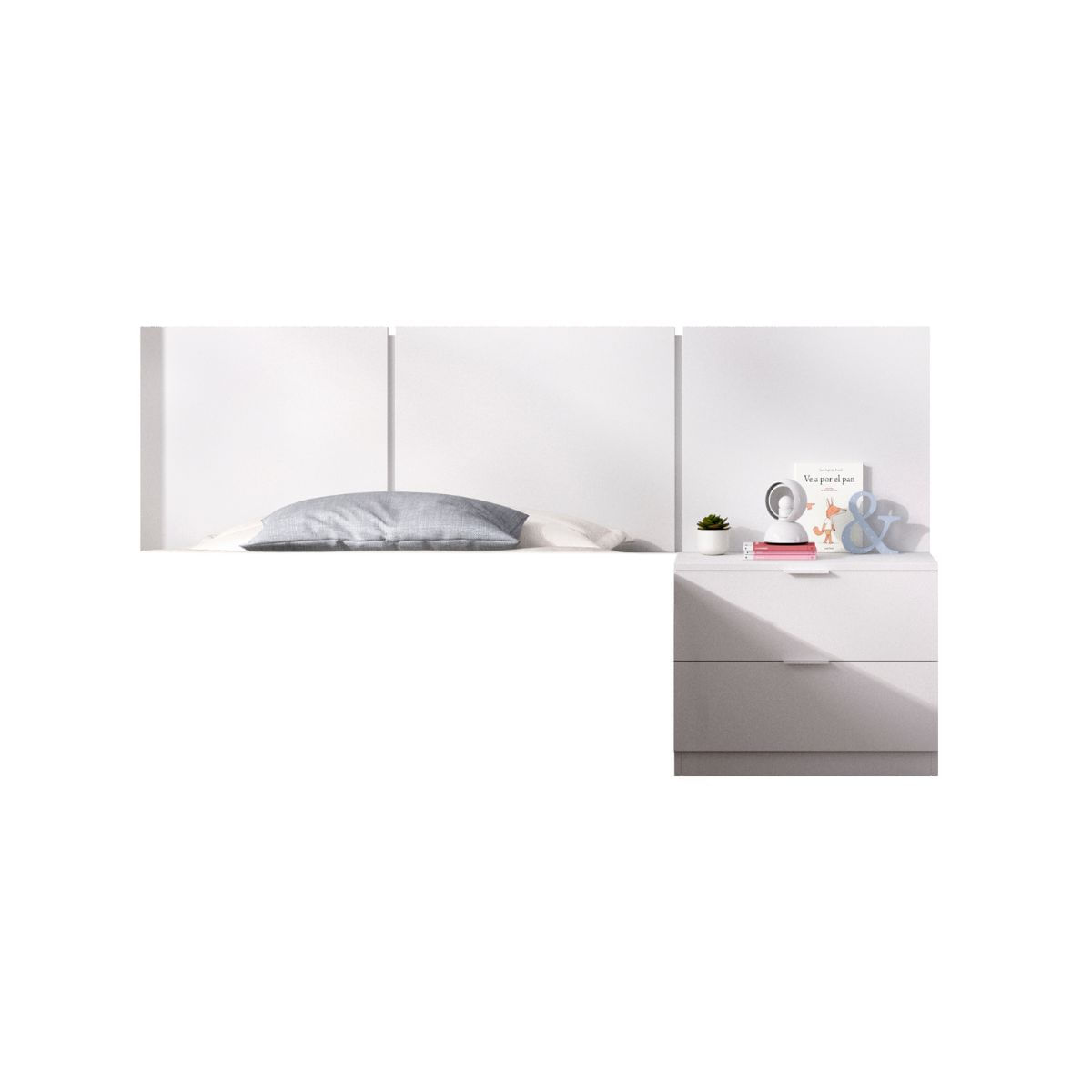 Conjunto-de-dormitorio-Bito-Pack-cabecero---mesita-blanco-frontal