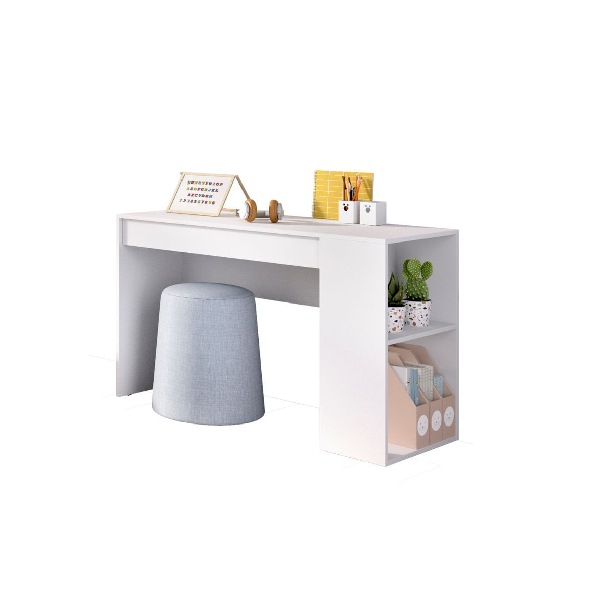 Conjunto-de-dormitorio-Lion-Pack-2-cabecero---mesita---aro---escritorio---vestidor-blanco-natural--escritorio