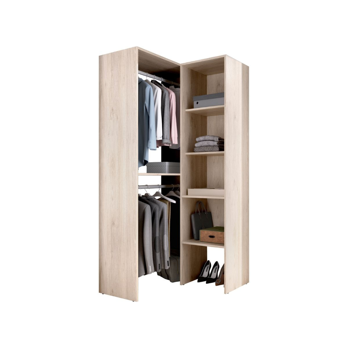 Conjunto-de-dormitorio-Lion-Pack-2-cabecero---mesita---aro---escritorio---vestidor-blanco-natural--vestidor-animada