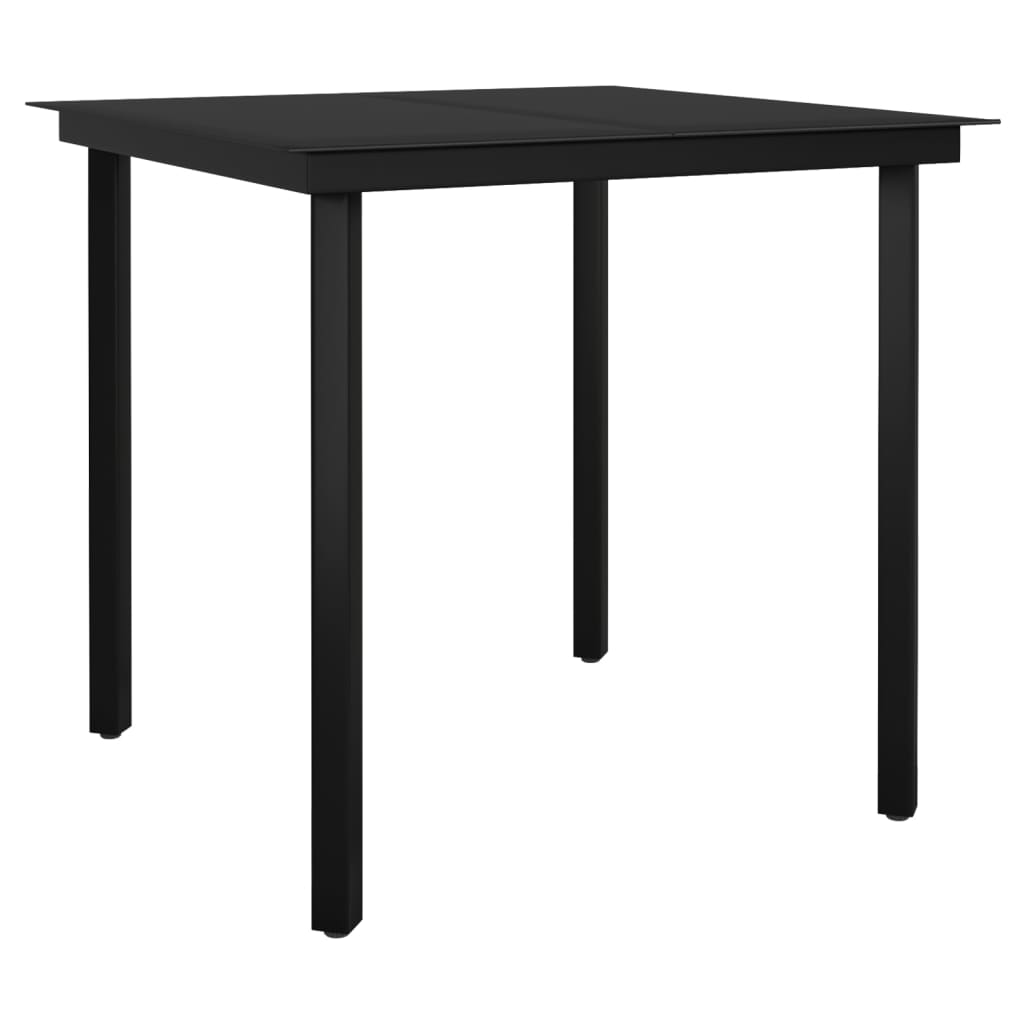 Mesa de exterior Cielo negro 74x80x80 cm