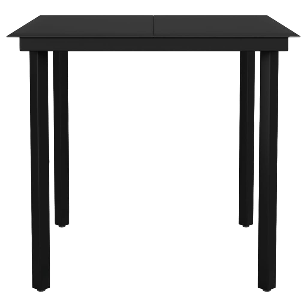 Mesa de exterior Cielo negro 74x80x80 cm