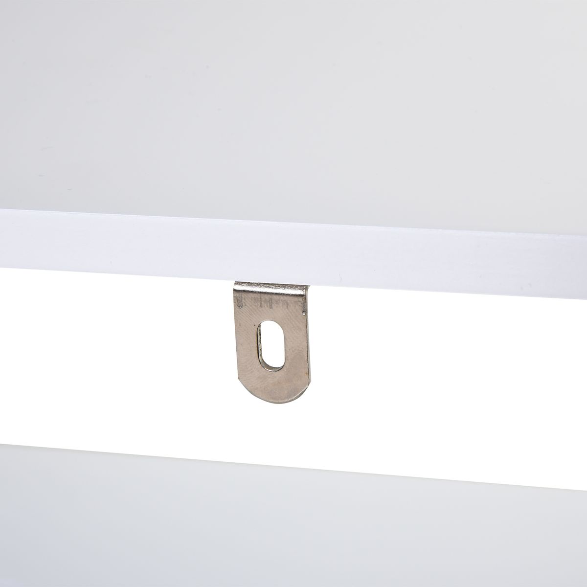 Armario para lavabo Glow Kleankin 2 armarios con estante blanco 60x60x30 cm