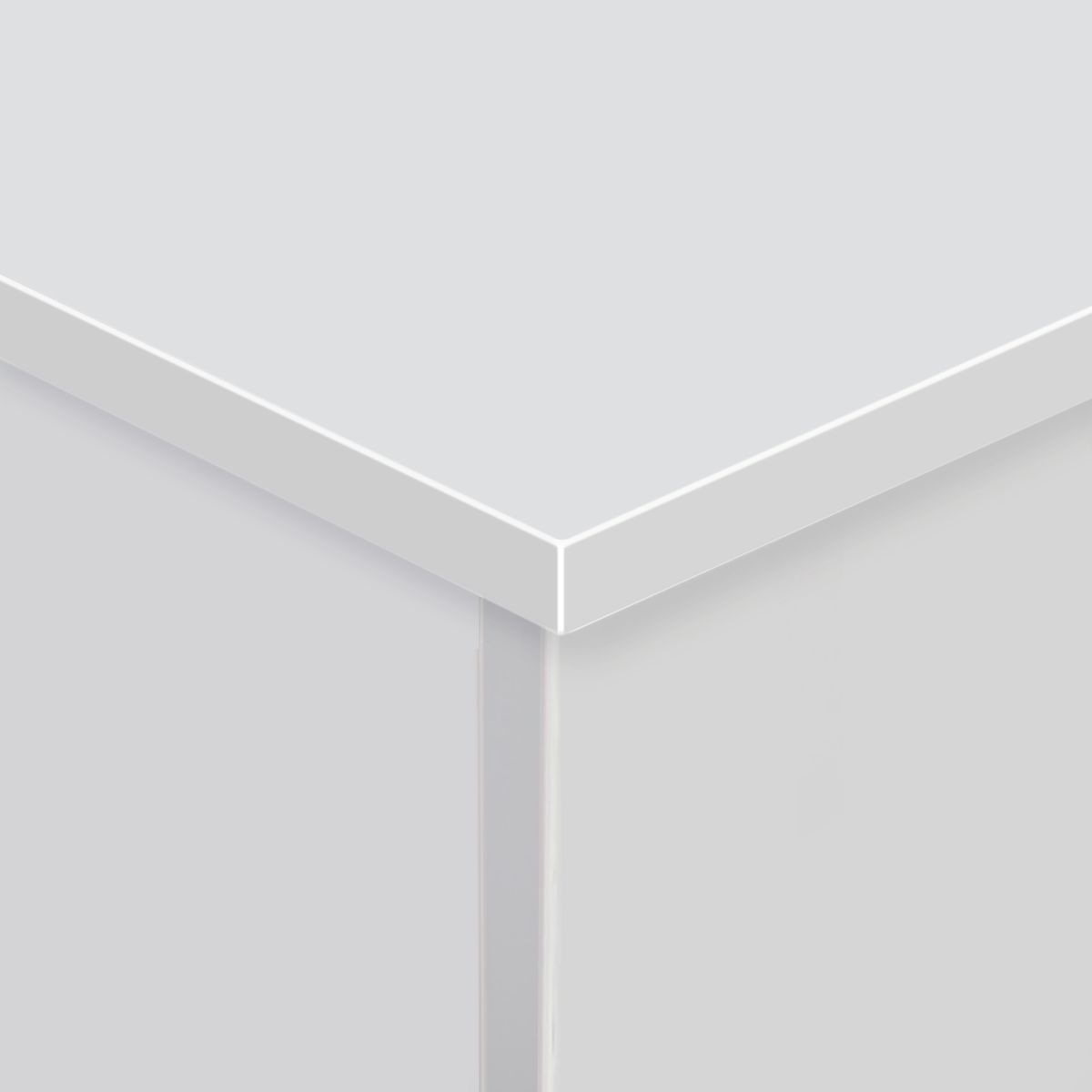Baúl Tundra Homcom con tapa blanco 40x100x40 cm
