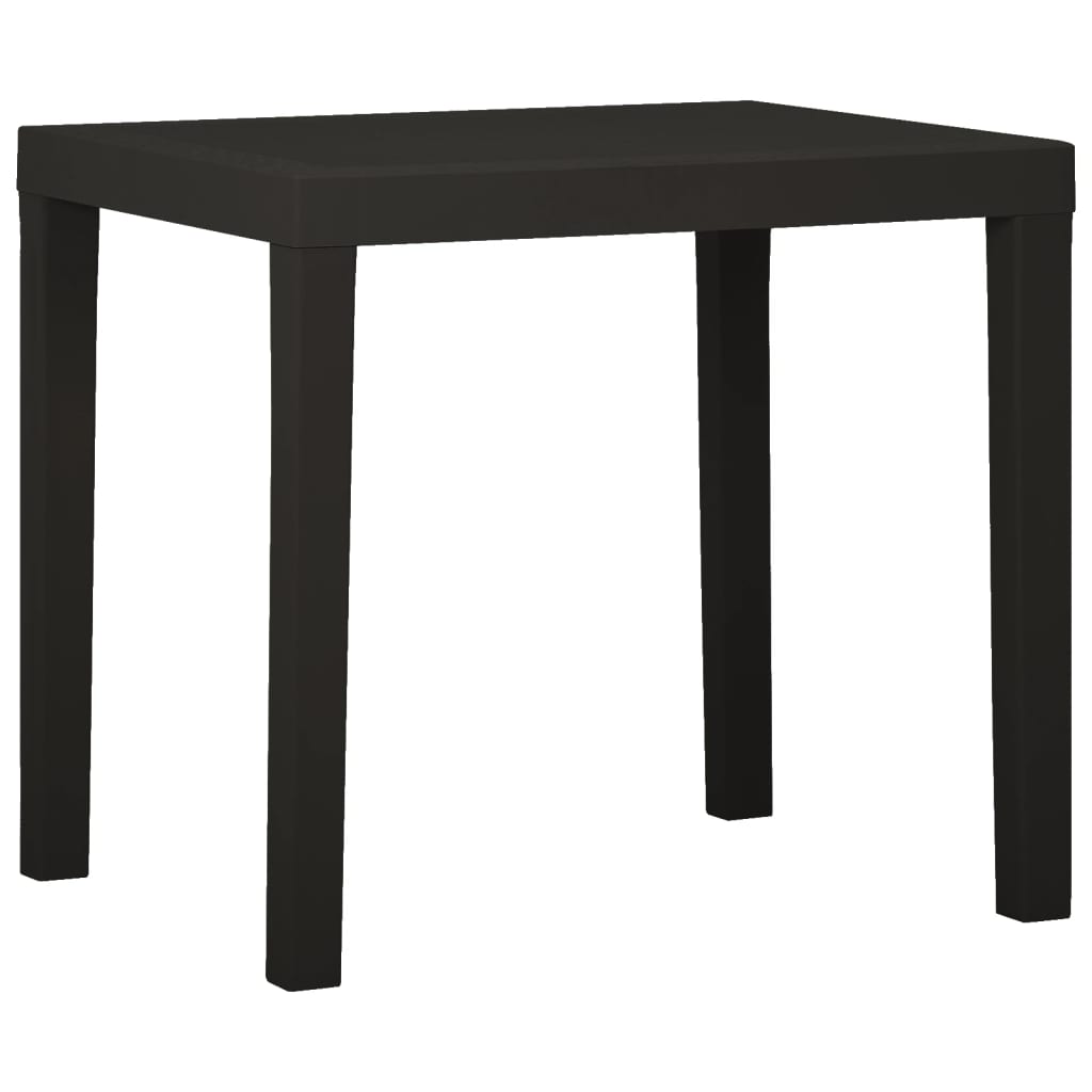 Mesa de jardín Porto gris 72x79x65 cm