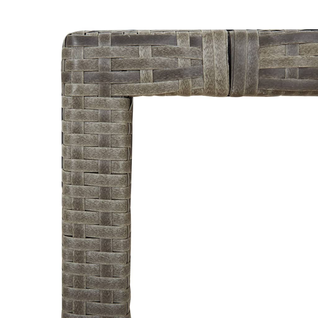 Conjunto de jardín Sintra 4 sillas + mesa gris