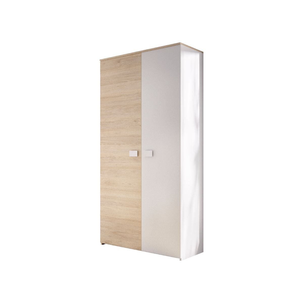 Conjunto-de-dormitorio-Dina-Pack-4-armario---comoda---mesita---cama-blanco-natural--armario