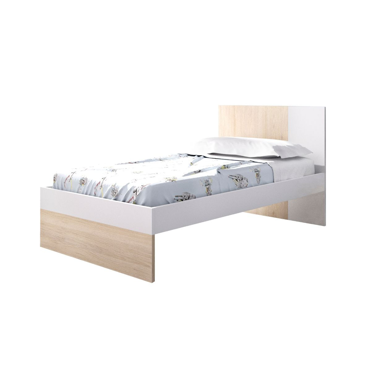 Conjunto-de-dormitorio-Dina-Pack-3-cama---comoda---mesita-blanco-natural--cama