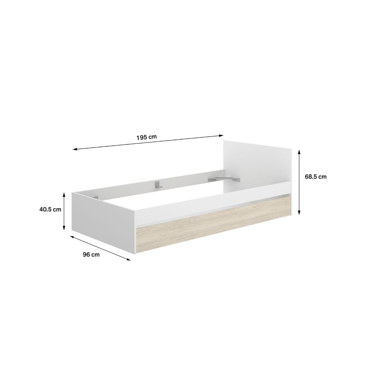 Cama-Top-con-arrastre-blanco-natural-67x958x1948-cm-medidas