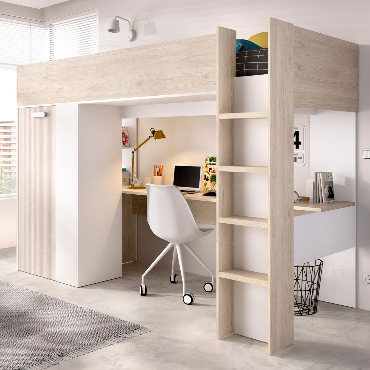 Cama-estudio-Spylo-con-mesa-de-estudio---armario-natural-177x205x112-cm