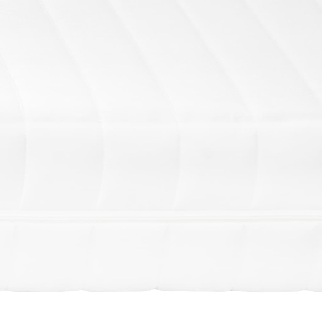 Colchón de espuma PU Trineo 7 zonas blanco 80x200 cm