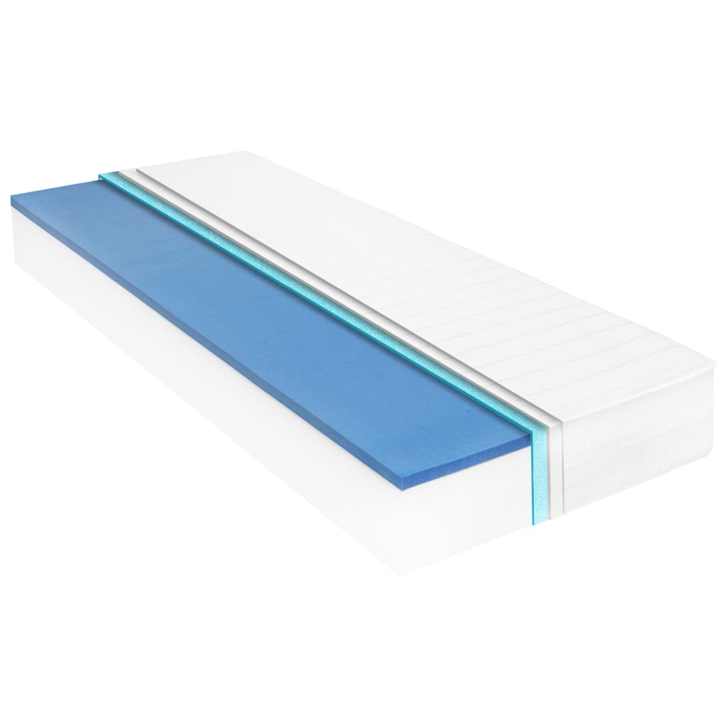 Colchón Ferro de espuma viscoelástica blanco 80x200 cm