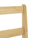Pack de 2 sillas Panama madera maciza pino natural 90x40x40 cm