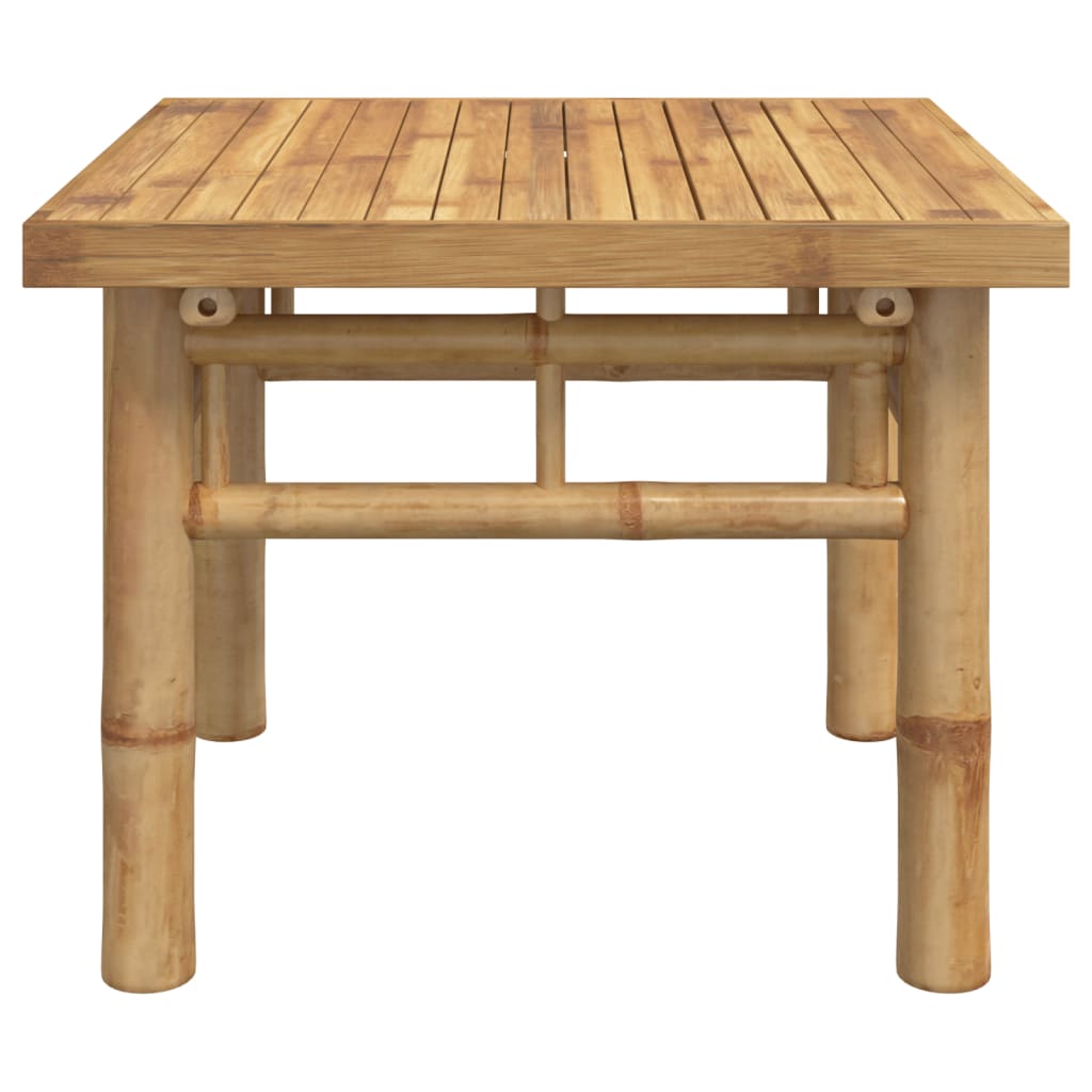 Mesa de centro Mango para exterior bambú 35x45x45 cm