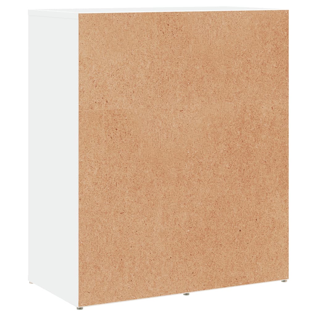 Aparador Singel 3 cajones + armario blanco 70x60x31 cm