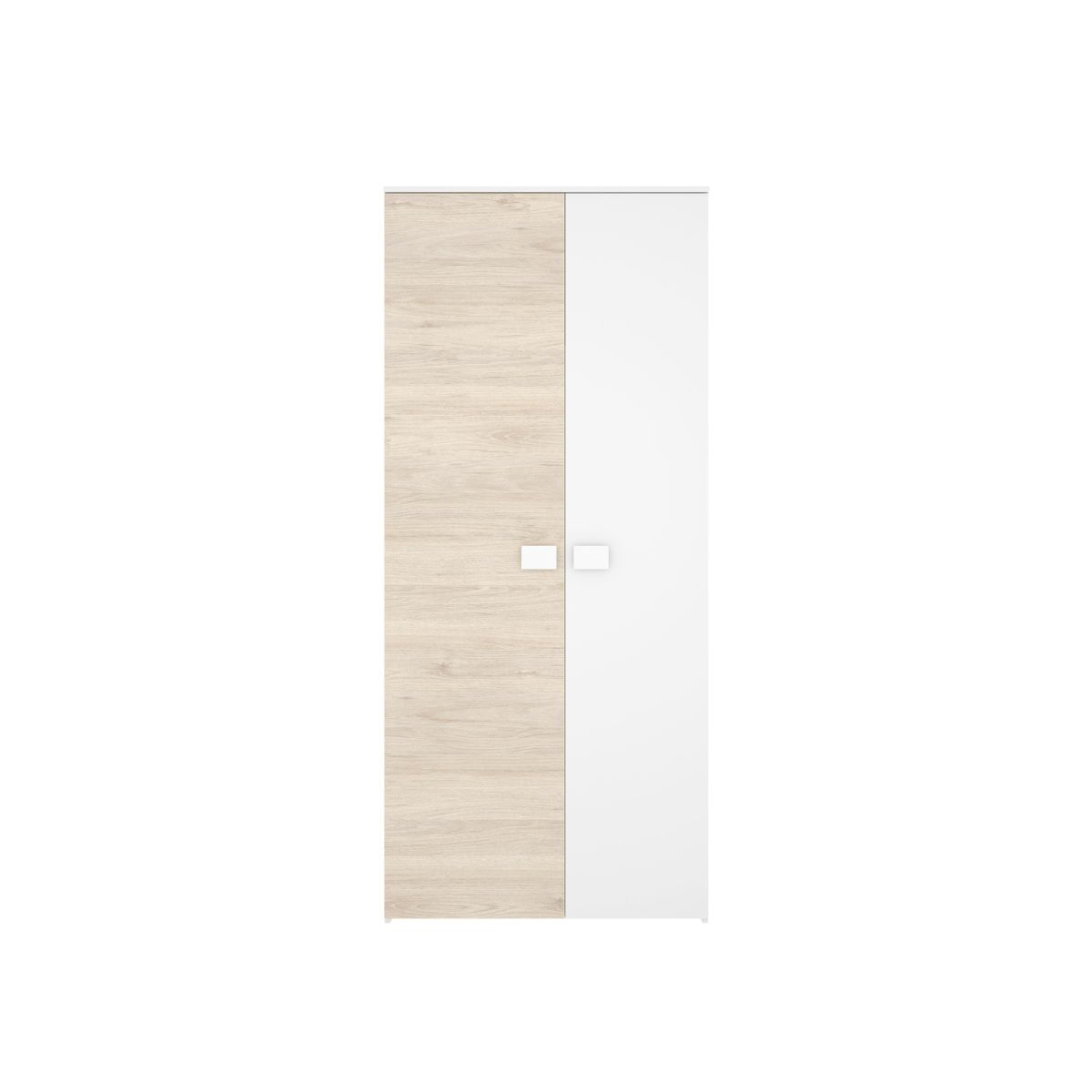 Conjunto-de-dormitorio-Top-Pack-2-cama---mesita---escritorio-blanco-natural