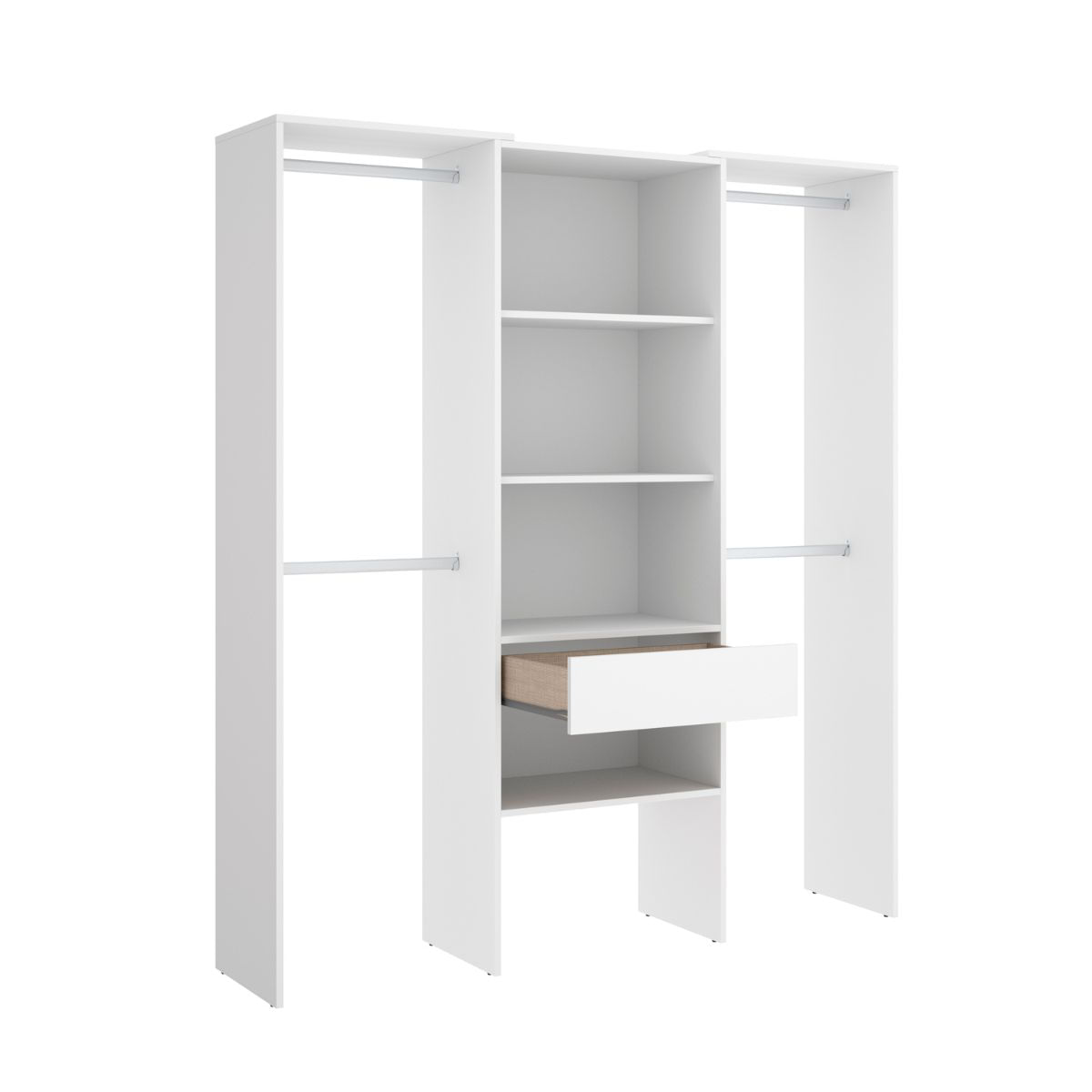 Vestidor-Suit-1-columna-con-barras-laterales-blanco-187x160x50-cm-fondo-blanco