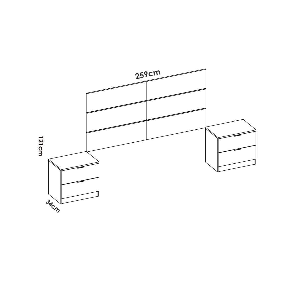Conjunto-de-dormitorio-Pack-Astra-cabecero---2-mesitas---armario-blanco-natural--medidas