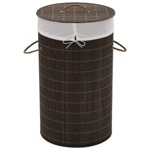 Cesto de ropa sucia Gama plegable con asas Ø35x60 cm