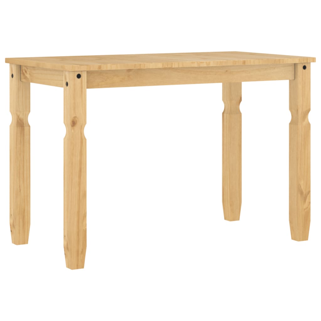Mesa de comedor Corona madera de pino natural 75x112x60 cm 2