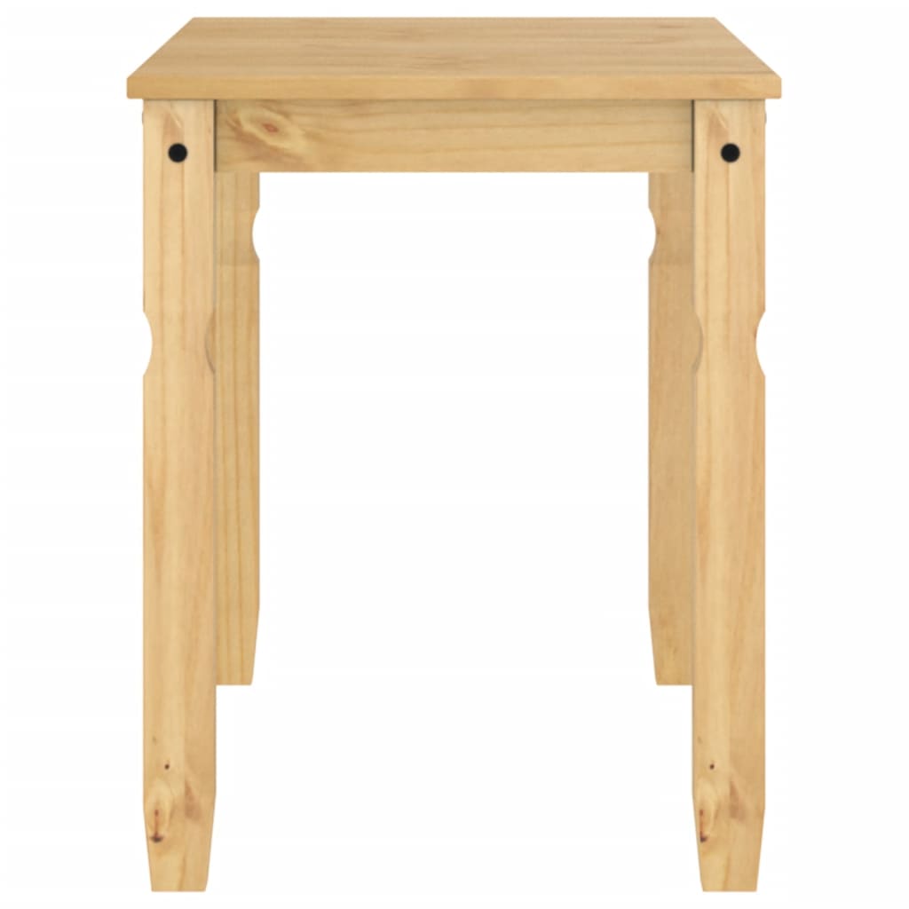 Mesa de comedor Corona madera de pino natural 75x112x60 cm 5