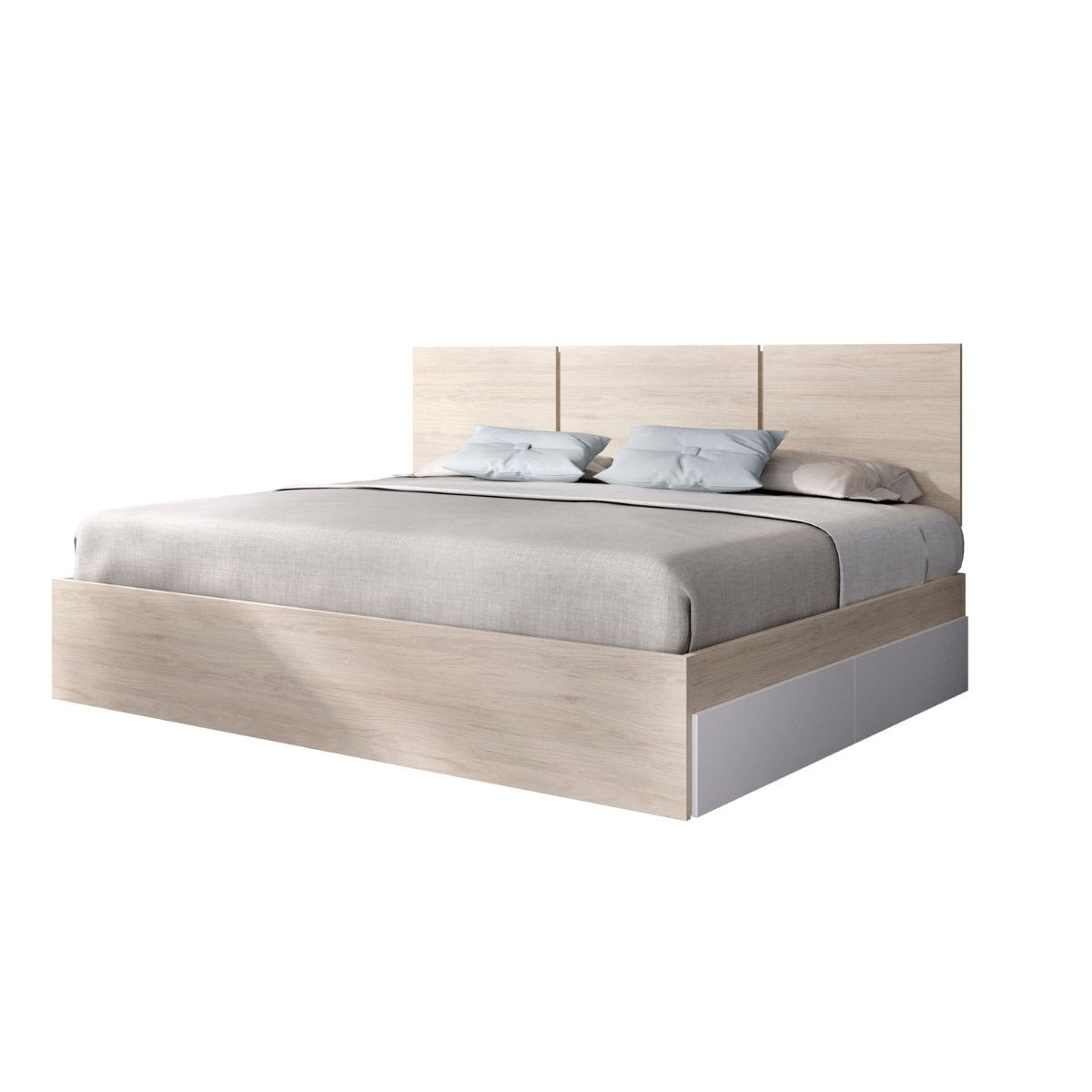 Conjunto-de-dormitorio-Pack-Havana-6-cama---comoda-natural-blanco--cama