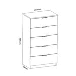 Conjunto-de-dormitorio-Pack-Havana-6-cama---comoda-natural-blanco-medidas