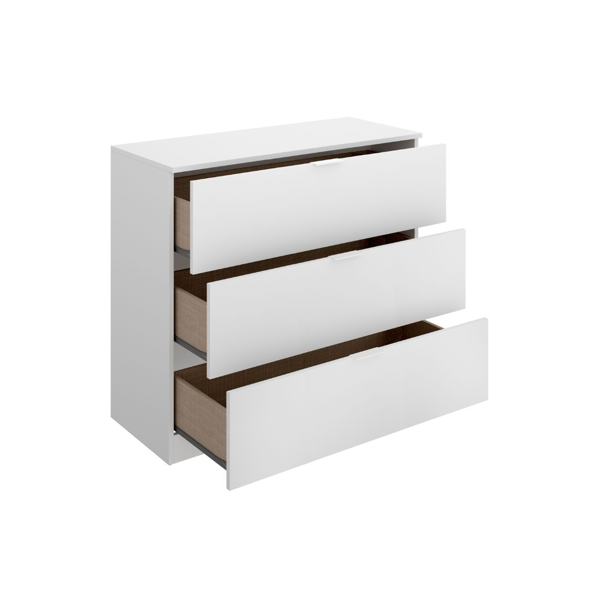 Conjunto-de-dormitorio-Pack-Lago-cama---comoda-blanco--comoda-cajones