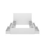 Conjunto-de-dormitorio-Pack-Lago-cama---comoda-blanco-aro