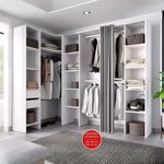 Armario-vestidor-Suit-reversible-2-cajones---3-barras---3-columnas-blanco-205x164-234x141-cm