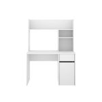 Mesa-de-escritorio-Bali-cajon---armario---3-compartimentos-blanco-154x110x50-cm-frontal