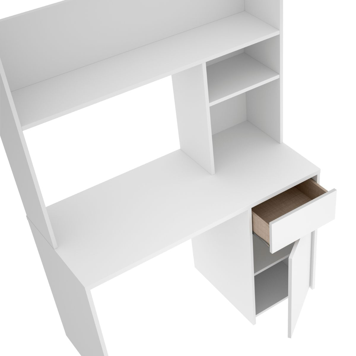 Mesa-de-escritorio-Bali-cajon---armario---3-compartimentos-blanco-154x110x50-cm-detalles