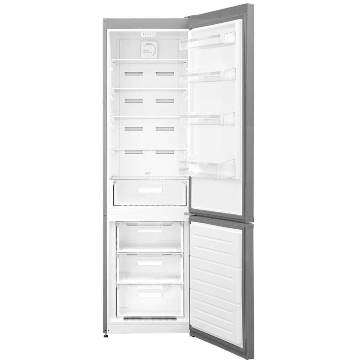 Frigorífico combi New Pol NWC200ELIDX No Frost Multicooling 327L E inox 201 cm 2