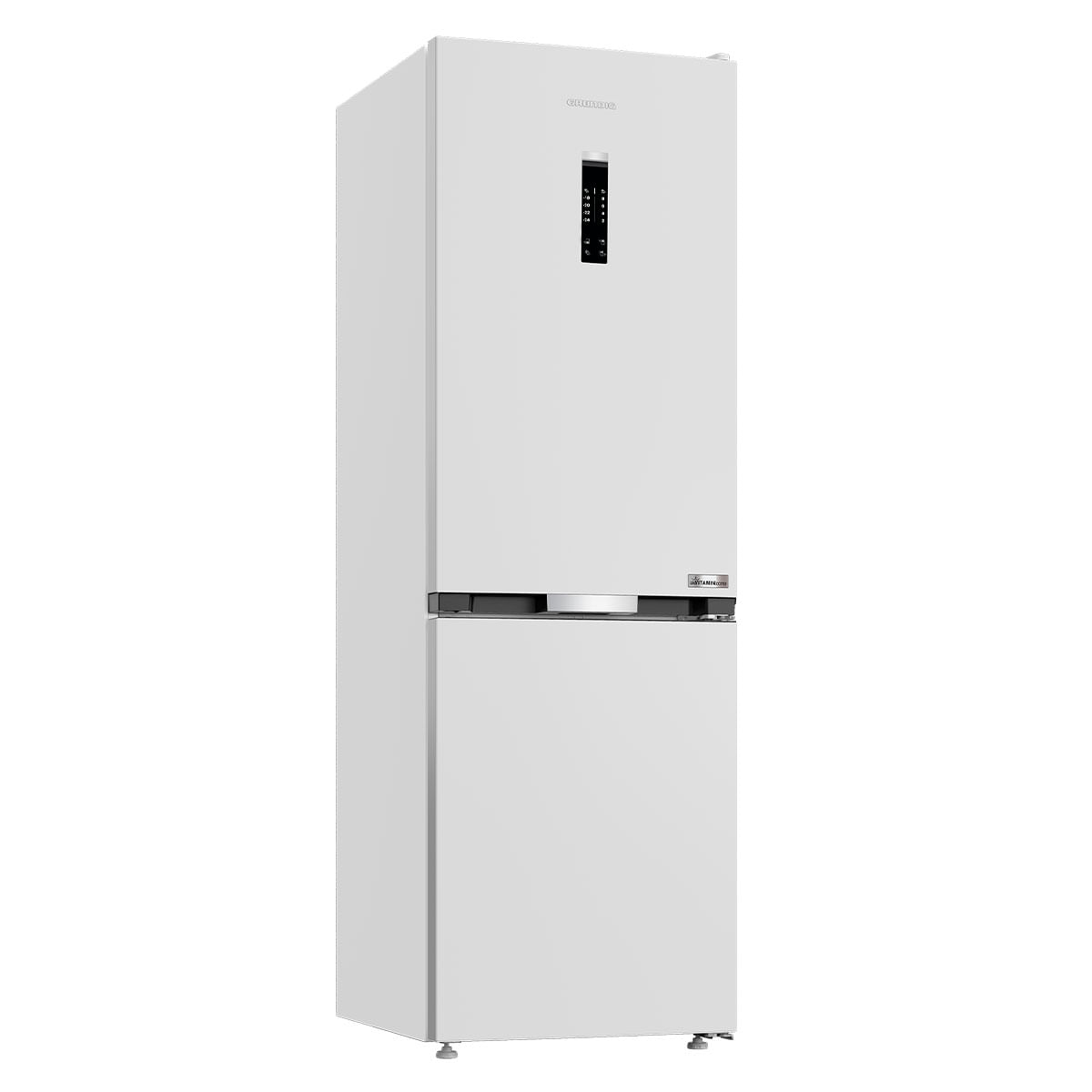 Frigorífico combi Grundig GKPN 46820 W Duo-Cooling No Frost 316L E blanco 186,5 cm 3