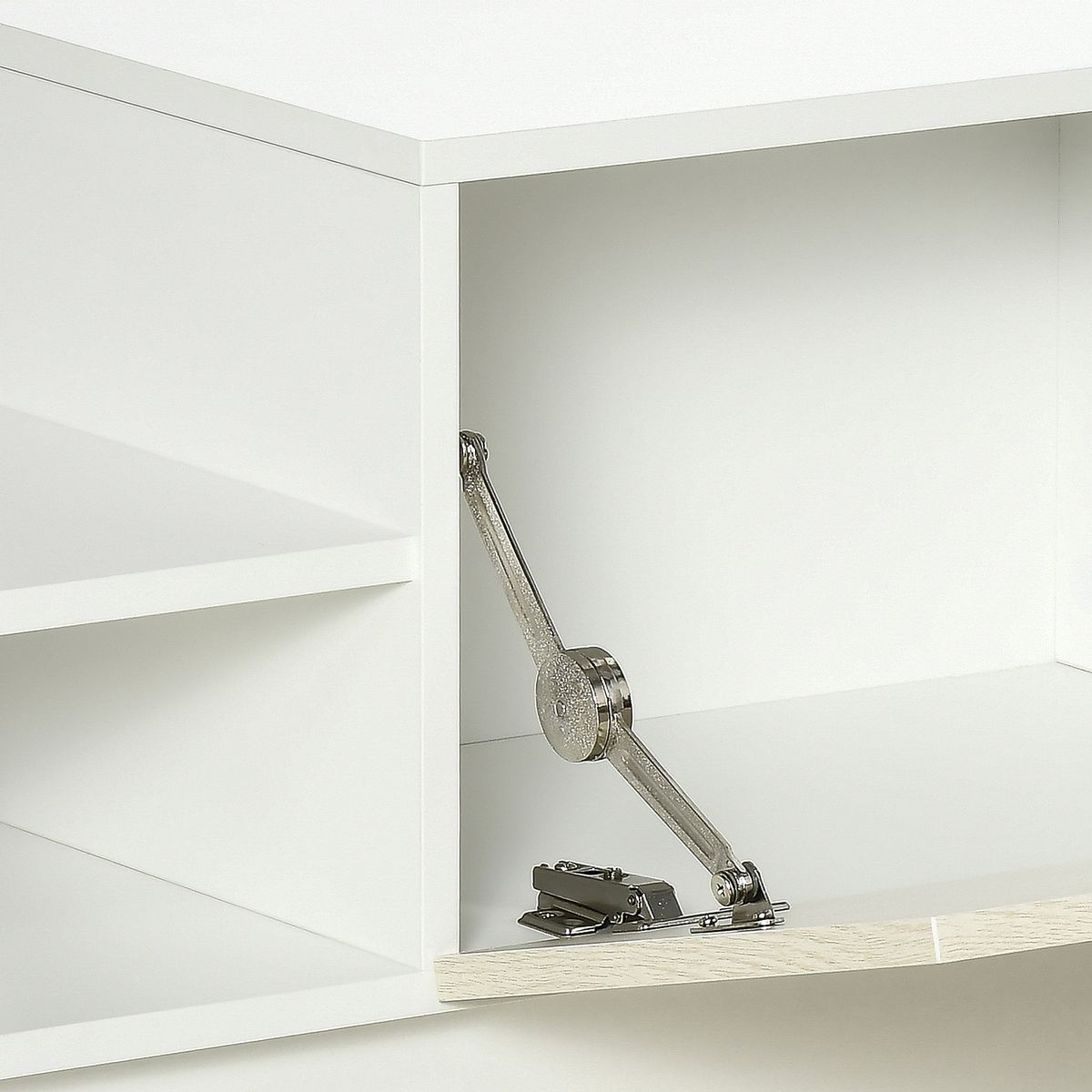 Composición de salón Antares Homcom con estantería natural